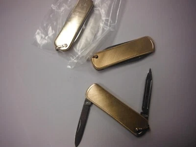 Navaja de Bolsillo Imperial Llena de Oro 12k Nueva Stock Antiguo De Colección Foto 1 de 4