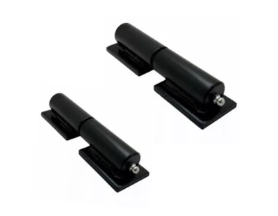 Bisagra de barril de 5 pulgadas soldadura en acero resistente para puertas metálicas puertas puertas | Paquete de 2 Foto 1 de 2