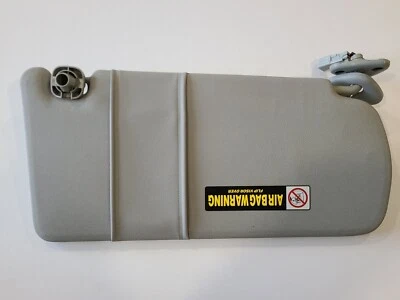 2004-2008 ACURA TSX DRIVER LEFT SIDE SUNVISOR MIRROR SUN VISOR GRAY OEM - Image 1 of 4