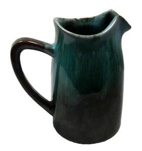 Blue Mountain Pottery MCM Green Drip Creamer Pitcher - Picture 1 of 7