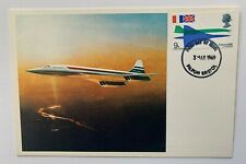 Mar 1969 Concorde 9d stamp First Day Issue FDI Filton Bristol illust Postcard
