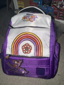 2024 Disney Parks EPCOT Festival of the Arts Figment Lug Backpack Bag sold out - Picture 1 of 2