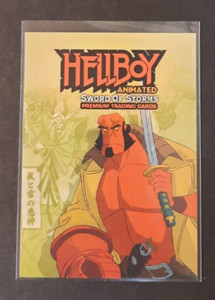 HELLBOY ANIMATED Sword of Storms Promo Card #HA-1 Inkworks 2006