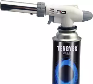 Blow Torch Kitchen Butane Lighter - Culinary Torch Chef Cooking Torch Profession - Picture 1 of 12