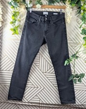 Frame Men's Jeans Size 32 Black Gray L’Homme Slim Tapered