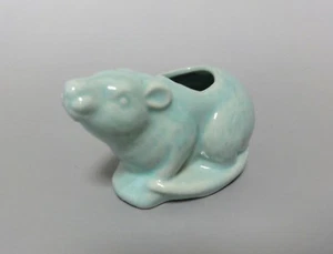 #36 Japanischer Good Luck Orientalischer Sternzeichen Keramik Zahnstocher Halter/ NE (NEZUMI) Ratte - Bild 1 von 8