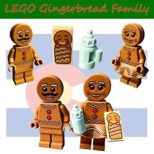 Lego Lebkuchenmann Baby Lebkuchenfrau Minifigur 10267 Minifiguren Familie - Bild 1 von 8