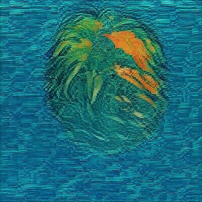   Digital [Pineapple] Ocean   NFT - 1st Mint Generative Abstract Art  #1/100 ETH • 382.58$