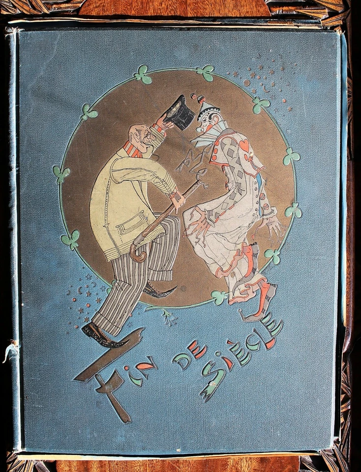 German "Fin De Siecle" Lithograph Portfolio by Carl Strathmann (Incomplete) 1893 - Image 1 of 4