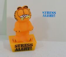Vintage 1978 Garfield 3" Toy Figure Dakin Ink Stamper "Stress Alert!"