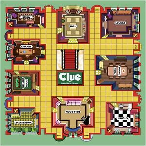 Clue Classic Detective Board Game Vinyl Home Kids Bedroom Wall Art Decal Sticker