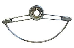 ORIGINAL GM 1962-63 Chevy Corvair Horn Ring Steering Wheel Chrome OEM 7 - Picture 1 of 5
