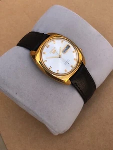 Seiko 5 Golden 6119-7100 Micron Automatic 21 Jewels Japan Men's Watch - Picture 1 of 21