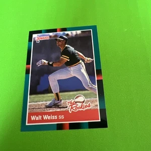 Walt Weiss 1988 Donruss The Rookies #18 - Oakland Athletics - Picture 1 of 2