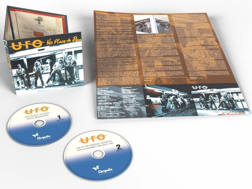 UFO: No Place To Run (digitally remastered) (2CDs)  Neu & OVP - Bild 1 von 1