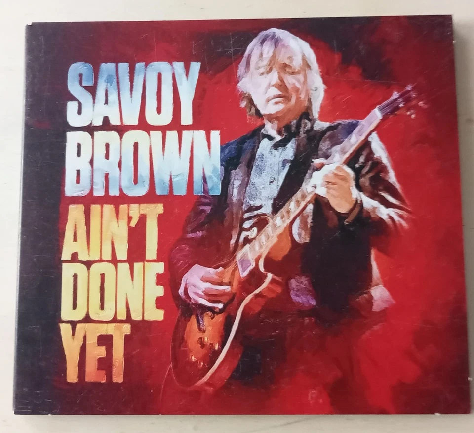 SAVOY BROWN - AIN`T DONE YET / Blues Rock CD / 2020 - Bild 1 von 2