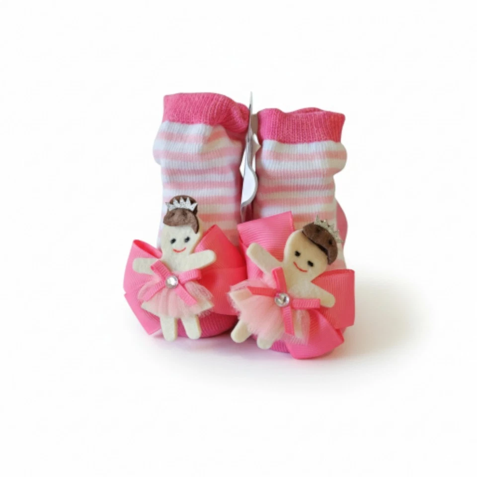 Ботинки балерины для девочек размер 0-12 М грязевой пирог  - Изображение 1 из 1