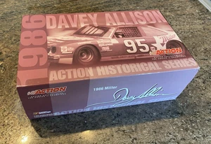 Davey Allison #95 1986 Miller Chevy Nova 1/24 Die Cast Action serie histórica - Imagen 1 de 5