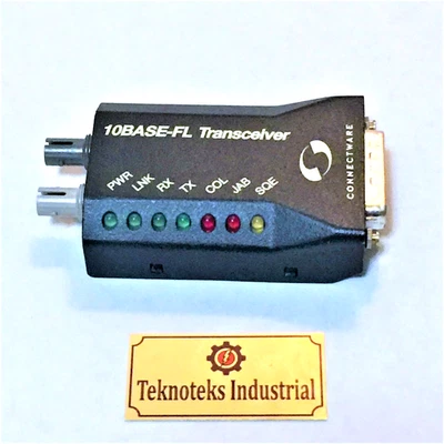 DIGI CONNECTWARE 10BASE-FL TRANSCEIVER 98099-5 - Image 1 of 3