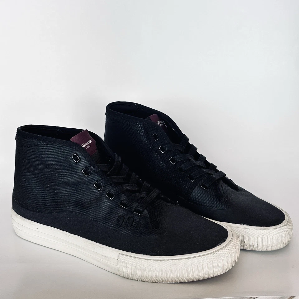 Globe Gillette Mid Encerado Negro/Crema Talla 10 Nuevo En Caja Gravis Huf Dylan Rieder Foto 1 de 4