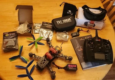  FPV Racing Drone Bundle – Fat Shark, Spektrum, emaxx  - Image 1 of 4