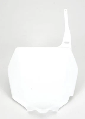 Placa de numeración delantera Ufo Plastics KA03701-047 - blanca Foto 1 de 3