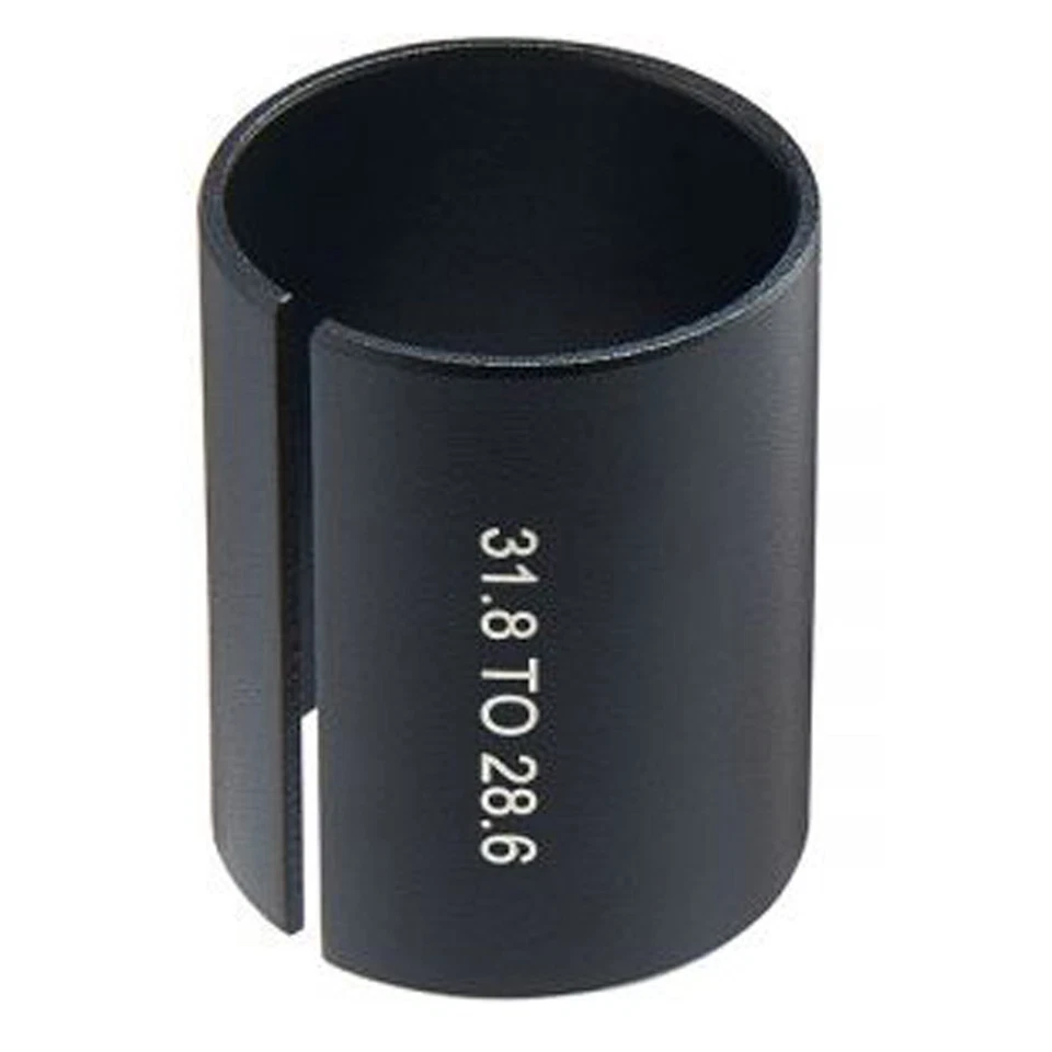 Ritchey Stem Adapter Shim 31.8 to 28.6mm (1-1/4 to 1-1/8) Blk - Image 1 of 1