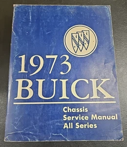 Original 1973 Buick Chassis Service Manual alle Serien  - Bild 1 von 3