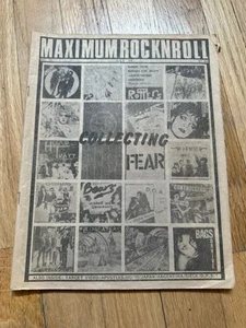 Maximum Rocknroll Juli 1984 Zine Punk Hardcore Belagerung Ziel Video Records MG-15 - Bild 1 von 3