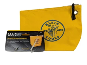 Klein - 5539YEL - Canvas Zipper Bag Consumables Yellow - Picture 1 of 16