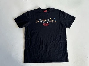 Camisa Looney Tunes X Zapato Palacio Unisex Adulto Talla Pequeña Negra Manga Corta - Imagen 1 de 8