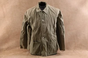 Vintage WWII E-5 Sergeant USMC Marine US P-41 HBT Combat Fatigue Shirt Jacket - Picture 1 of 6