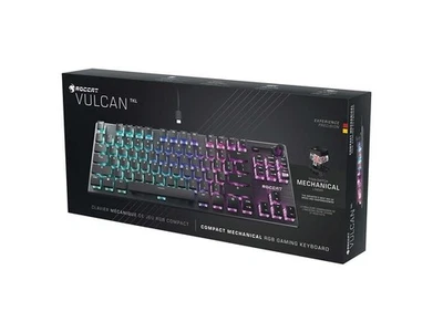 Roccat Vulcan TKL Linear PC Gaming Keyboard, Titan Switch Mechanical with Per - Image 1 of 4