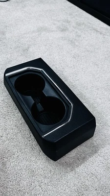 Ford F150 2015-2020 portavasos consola central trasera fabricante de equipos originales negro Foto 1 de 4