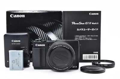【TOP NEUWERTIG mit Box】 Canon PowerShot G1X Mark II Schwarz Kompakt... - Bild 1 von 4