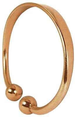 Mens or Womens Magnetic Therapy Bracelet 100% Copper Bangle Wristband Made In UK