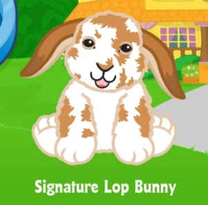 Webkinz Classic Signature Lop Bunny solo código para mascotas - Imagen 1 de 1
