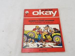 BD Album OKAY Spirou SAMMY &JACK ATTAWAY Deux histoires de gorilles Dupuis 1972 - Imagen 1 de 6