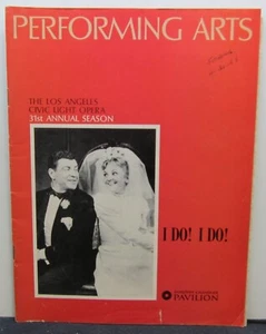 I Do I Do (Mary Martin & Robert Preston) Program LA Music Center 1968 - Picture 1 of 4