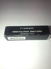 Mac Powder Kiss Lipstick  0.1oz/3g New With Box Stay Curious