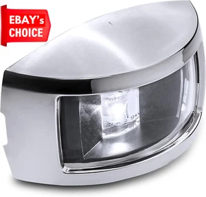 White Stern LED Marine Navigation Light IP67 Waterproof USCG Approved Boat Yacht - Picture 1 of 12