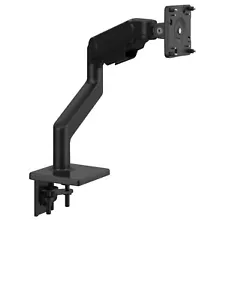Humanscale M10 Monitor Arm, Black, Clamp Mount - Picture 1 of 6
