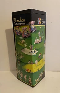 Vintage Heye 1500 piece jigsaw puzzle GOLFER’S PARADISE BLACHON Complete 8823 - Picture 1 of 5