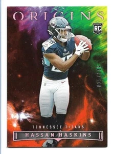 Hassan Haskins 2022 Panini Origins NARANJA Rookie #130 #/149 Tennesee Titans RC - Imagen 1 de 2