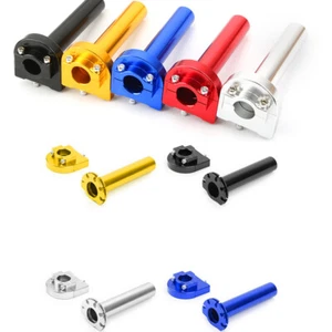 Aluminum Throttle Grip Accelerator For 7/8In 22mm Motorcycle Handlebar Handle - Picture 1 of 16