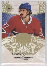 2020 Upper Deck Ultimate Collection VIP Rookies /25 Alexander Romanov Rookie RC