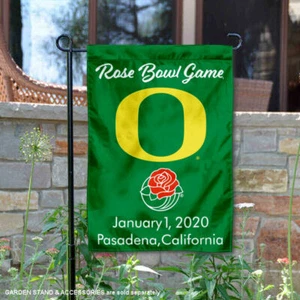 Ducks 2020 Rose Bowl Game Garden Flag and Yard Banner - Picture 1 of 3