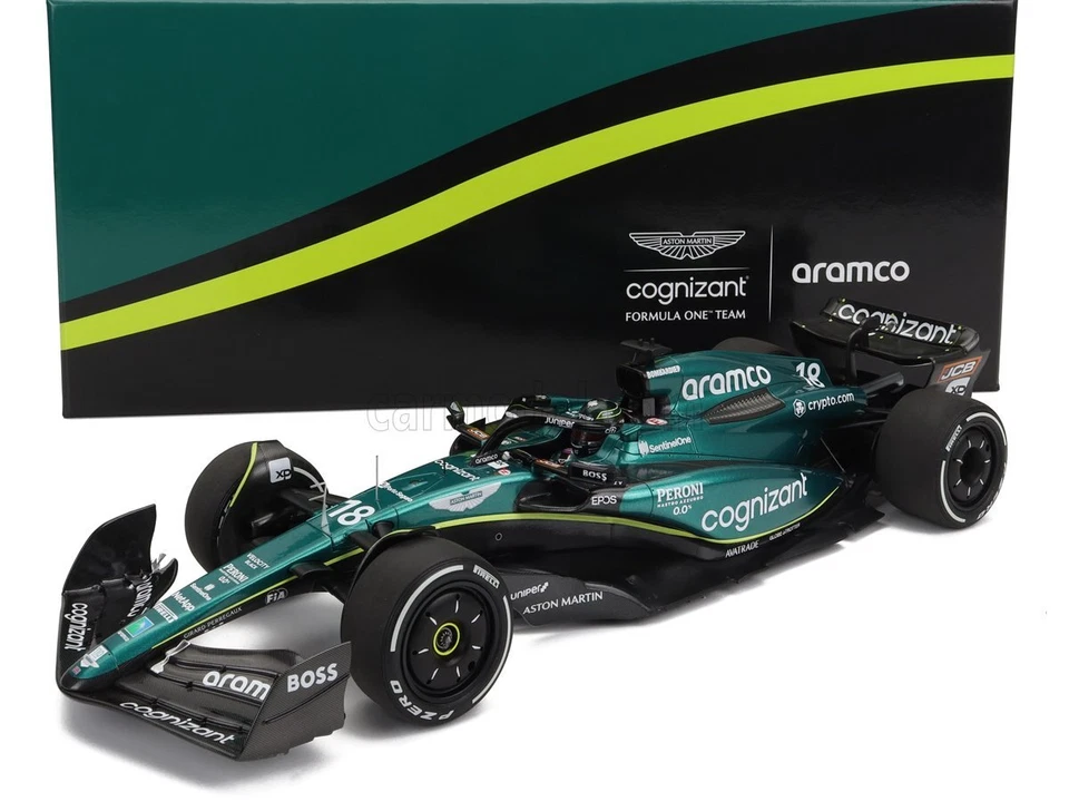 1/18 MINICHAMPS - ASTON MARTIN - F1  AMR23 TEAM ARAMCO COGNIZANT N 18 147230118 - Immagine 1 di 1