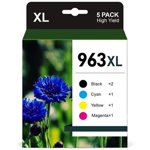 XXL PATRONEN SET für HP 963 XL OfficeJet Pro 9010 9012 9014 9015 9016 9019 9025. - Bild 1 von 11