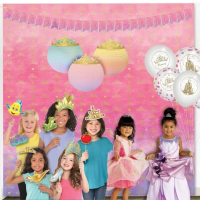Disney Princess Party Supplies Once Upon A Time Decorating Pack Birthday Girl - Image 1 of 4